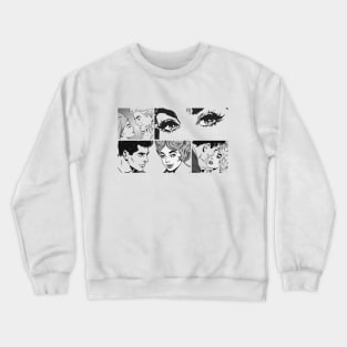 Pop Art / Love (retro comics) Crewneck Sweatshirt